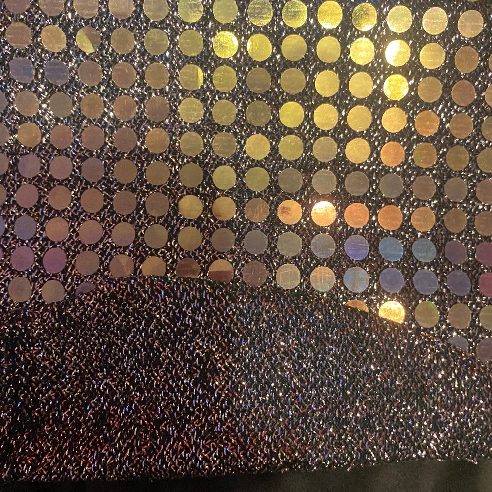 Rainbow sequin scarf